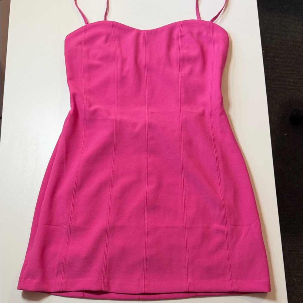 Abercrombie & Fitch Hot Pink Mini Dress